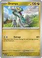 Drampa - 161/197 UC - Scarlet & Violet Obsidian Flames - Pokemon TCG