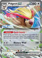 Pidgeot EX - 164/197 DR - Scarlet & Violet Obsidian Flames - Pokemon TCG (Holo)