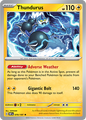 Thundurus - 70/197 R - Scarlet & Violet Obsidian Flames - Pokemon TCG (Holo)