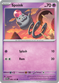 Spoink - 090/197 C - Scarlet & Violet Obsidian Flames - Pokemon TCG