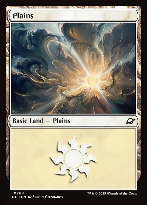 Plains - Edge of Eternities EOE - NM - 0268 C (Foil)