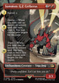 Summon: G.F. Cerberus - Final Fantasy FIN - NM - 0368 R (Borderless Foil)