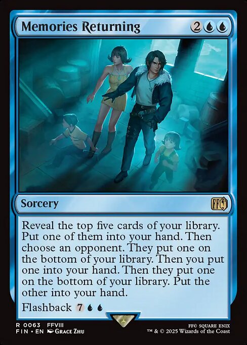 Memories Returning - Final Fantasy FIN - NM - 0063 R (Foil)