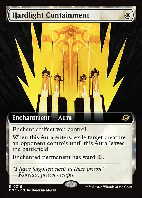 Hardlight Containment - Edge of Eternities EOE - NM - 0319 R (Extended Foil)