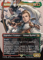 Balthier and Fran - Final Fantasy FIN - NM - 0538 R (Borderless Surge Foil)