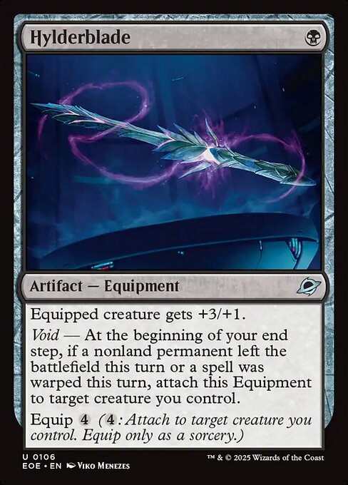 Hylderblade - Edge of Eternities EOE - NM - 0106 U (Foil)