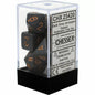 Chessex - 7 Die Set - Opaque Dice