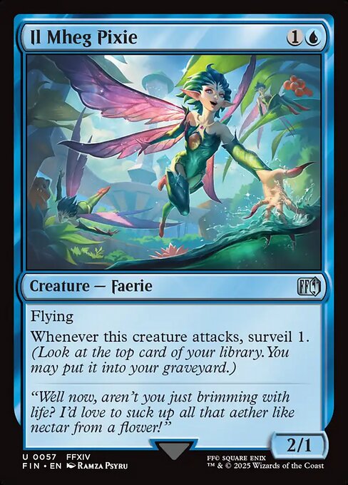 Il Mheg Pixie - Final Fantasy FIN - NM - 0057 U (Foil)