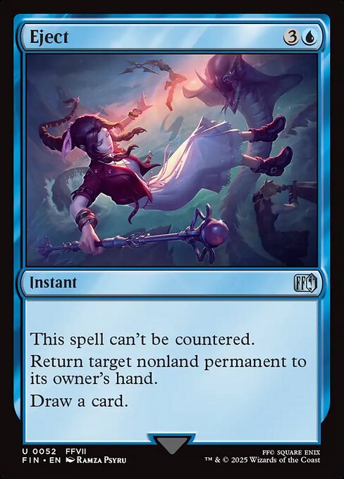 Eject - Final Fantasy FIN - NM - 0052 U (Foil)
