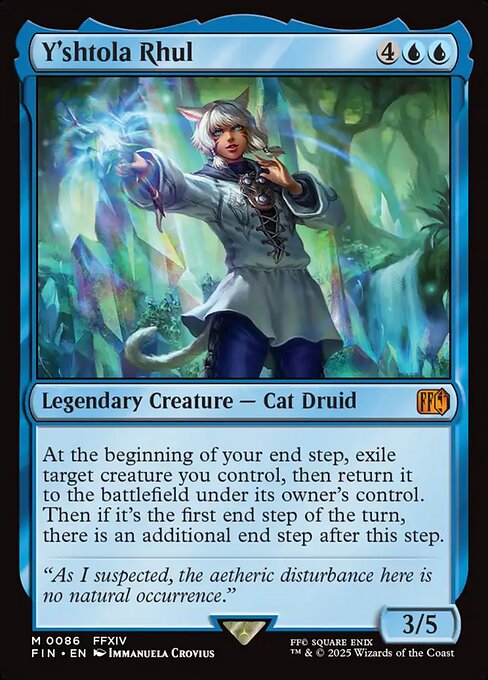 Y'shtola Rhul - Final Fantasy FIN - NM - 0086 M (Foil)