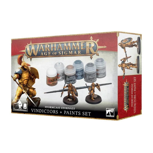 Warhammer Age of Sigmar - Stormcast Eternals - Vindicators + Paints Set