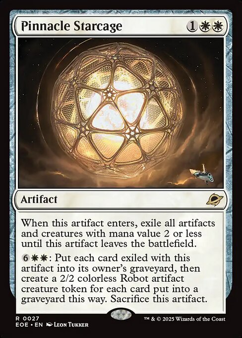 Pinnacle Starcage - Edge of Eternities EOE - NM - 0027 R (Foil)