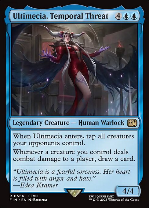 Ultimecia, Temporal Threat - Final Fantasy FIN - NM - 0556 R