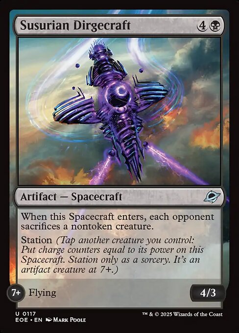 Susurian Dirgecraft - Edge of Eternities EOE - NM - 0117 U (Full Art Foil)