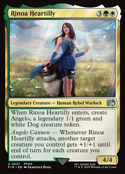 Rinoa Heartilly - Final Fantasy FIN - NM - 0237 U (Foil)