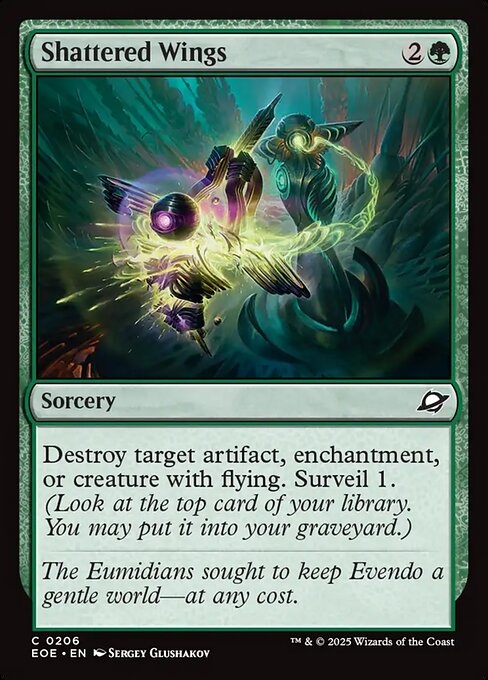 Shattered Wings - Edge of Eternities EOE - NM - 0206 C (Foil)