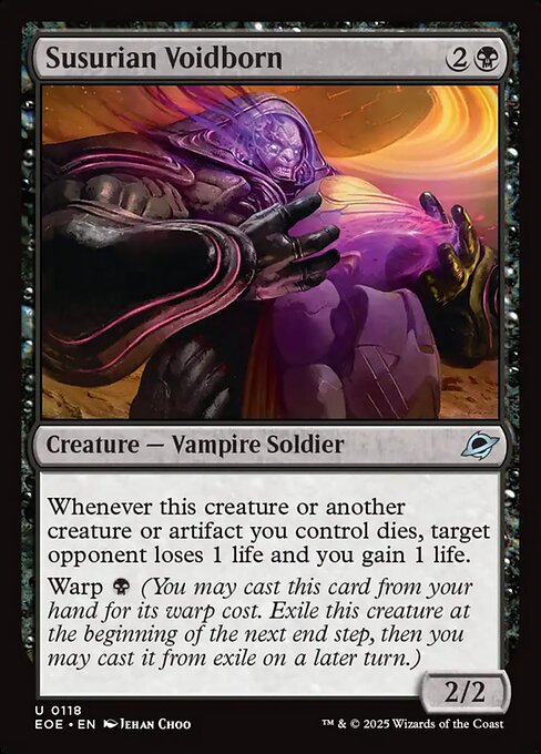 Susurian Voidborn - Edge of Eternities EOE - NM - 0118 U (Foil)