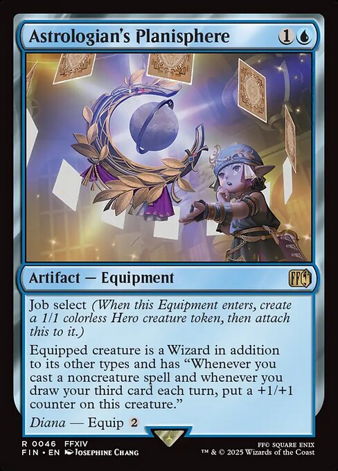 Astrologian's Planisphere - Final Fantasy FIN - NM - 0046 R (Foil)