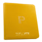 Collector's Series 12 Pocket Zip Trading Card Binder - YELLOW - Palms Off Gaming