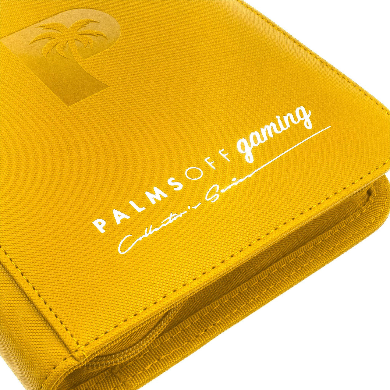 Collector's Series 4 Pocket Zip Trading Card Binder - YELLOW - Palms Off Gaming