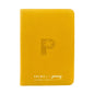 Collector's Series 9 Pocket Zip Trading Card Binder - YELLOW - Palms Off Gaming