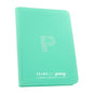 Collector's Series 9 Pocket Zip Trading Card Binder - TURQUOISE - Palms Off Gaming