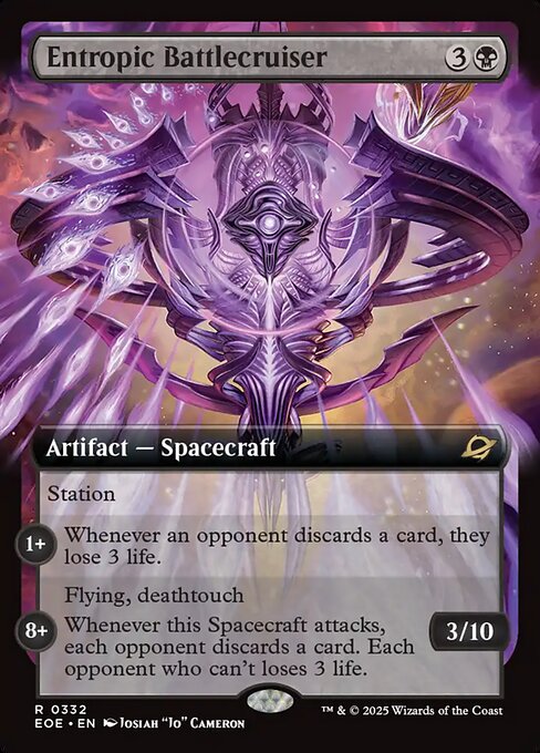 Entropic Battlecruiser - Edge of Eternities EOE - NM - 0332 R (Extended)