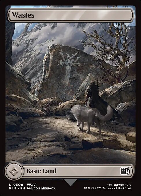 Wastes - Final Fantasy FIN - NM - 0309 C (Full Art Foil)