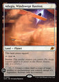 Adagia, Windswept Bastion - Edge of Eternities EOE - NM - 0250 M (Full Art Foil)