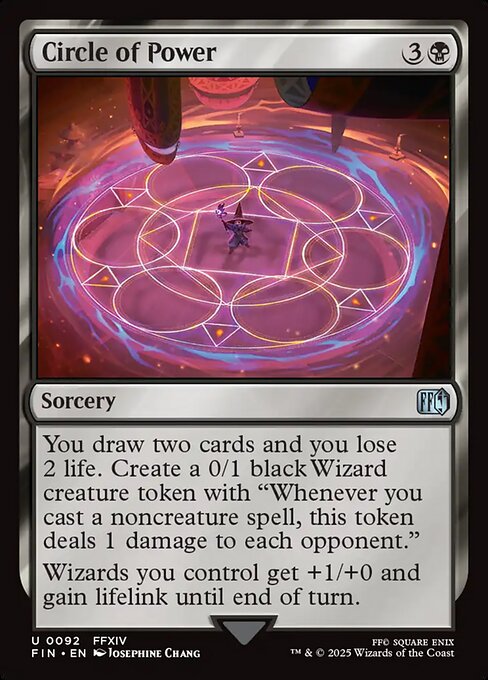 Circle of Power - Final Fantasy FIN - NM - 0092 U