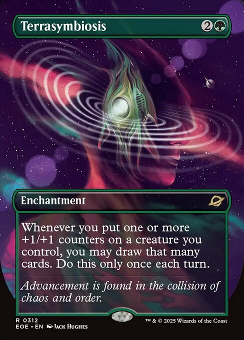 Terrasymbiosis - Edge of Eternities EOE - NM - 0312 R (Borderless)
