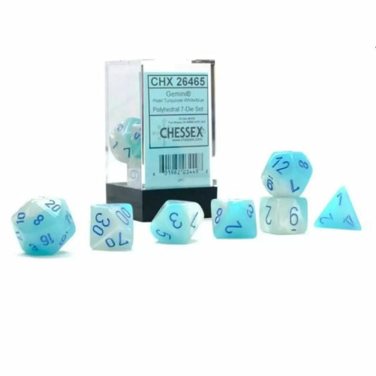 Chessex - 7 Die Set - Gemini Dice