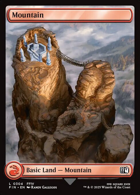 Mountain - Final Fantasy FIN - NM - 0304 C (Full Art)