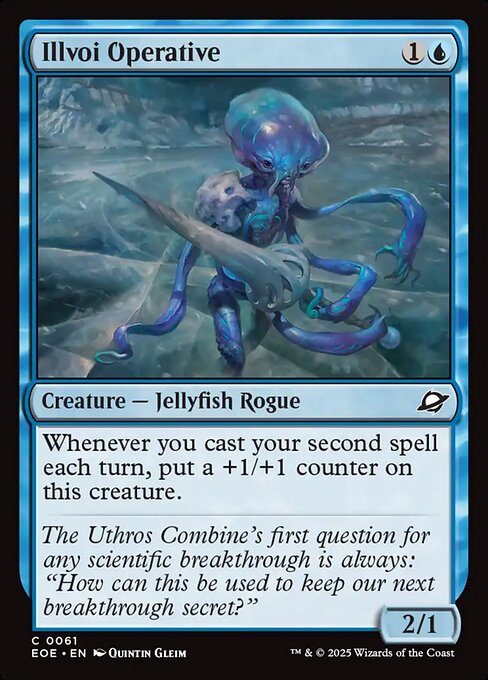 Illvoi Operative - Edge of Eternities EOE - NM - 0061 C (Foil)