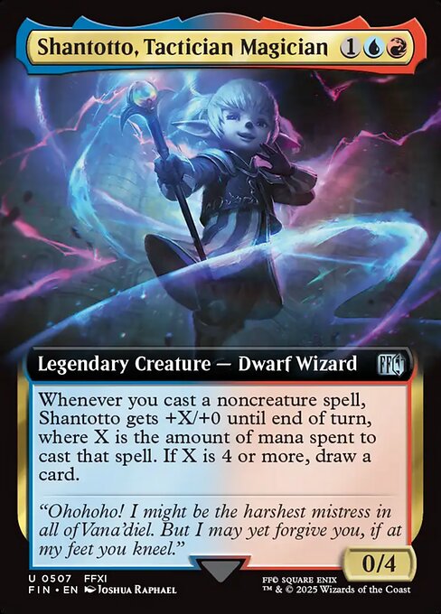 Shantotto, Tactician Magician - Final Fantasy FIN - NM - 0507 U (Extended)