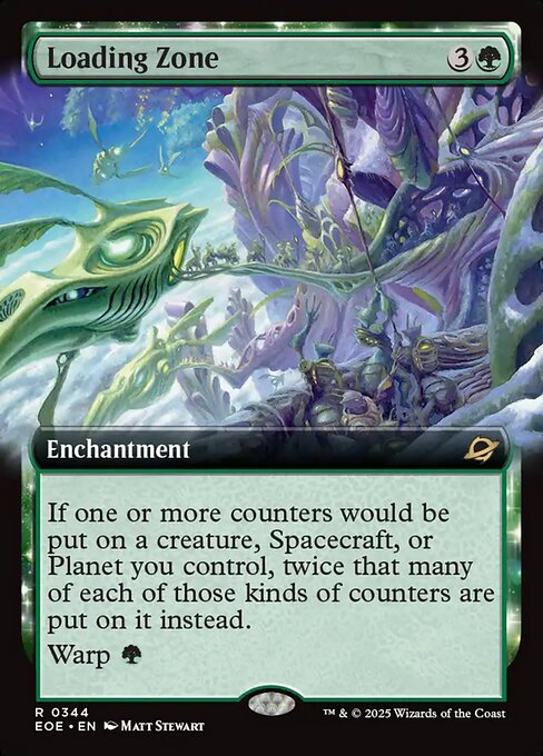 Loading Zone - Edge of Eternities EOE - NM - 0344 R (Extended Foil)