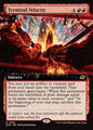 Terminal Velocity - Edge of Eternities EOE - NM - 0338 R (Extended Foil)