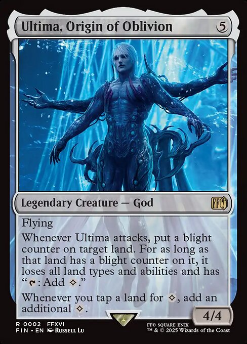 Ultima, Origin of Oblivion - Final Fantasy FIN - NM - 0002 R