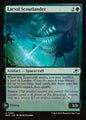 Larval Scoutlander - Edge of Eternities EOE - NM - 0194 U (Full Art)