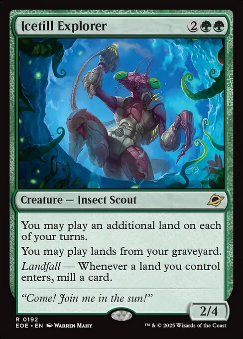 Icetill Explorer - Edge of Eternities EOE - NM - 0192 R