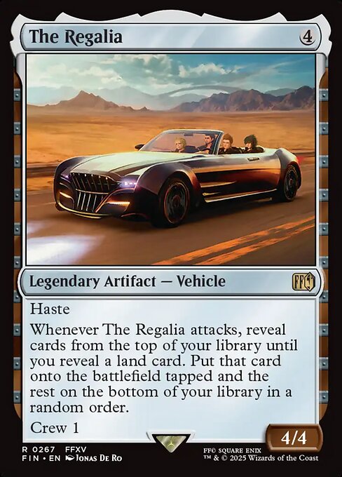 The Regalia - Final Fantasy FIN - NM - 0267 R (Foil)