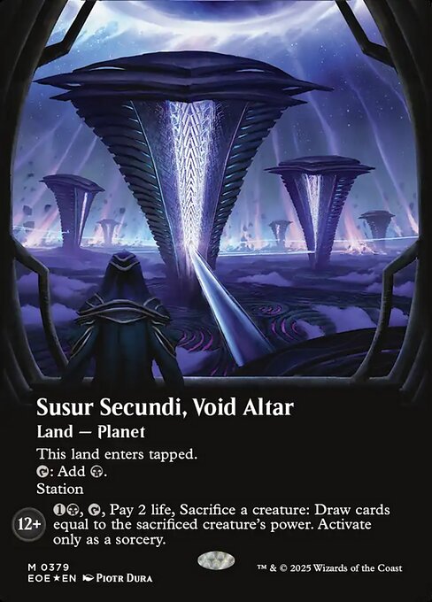 Susur Secundi, Void Altar - Edge of Eternities EOE - NM - 0379 M (Showcase Foil)
