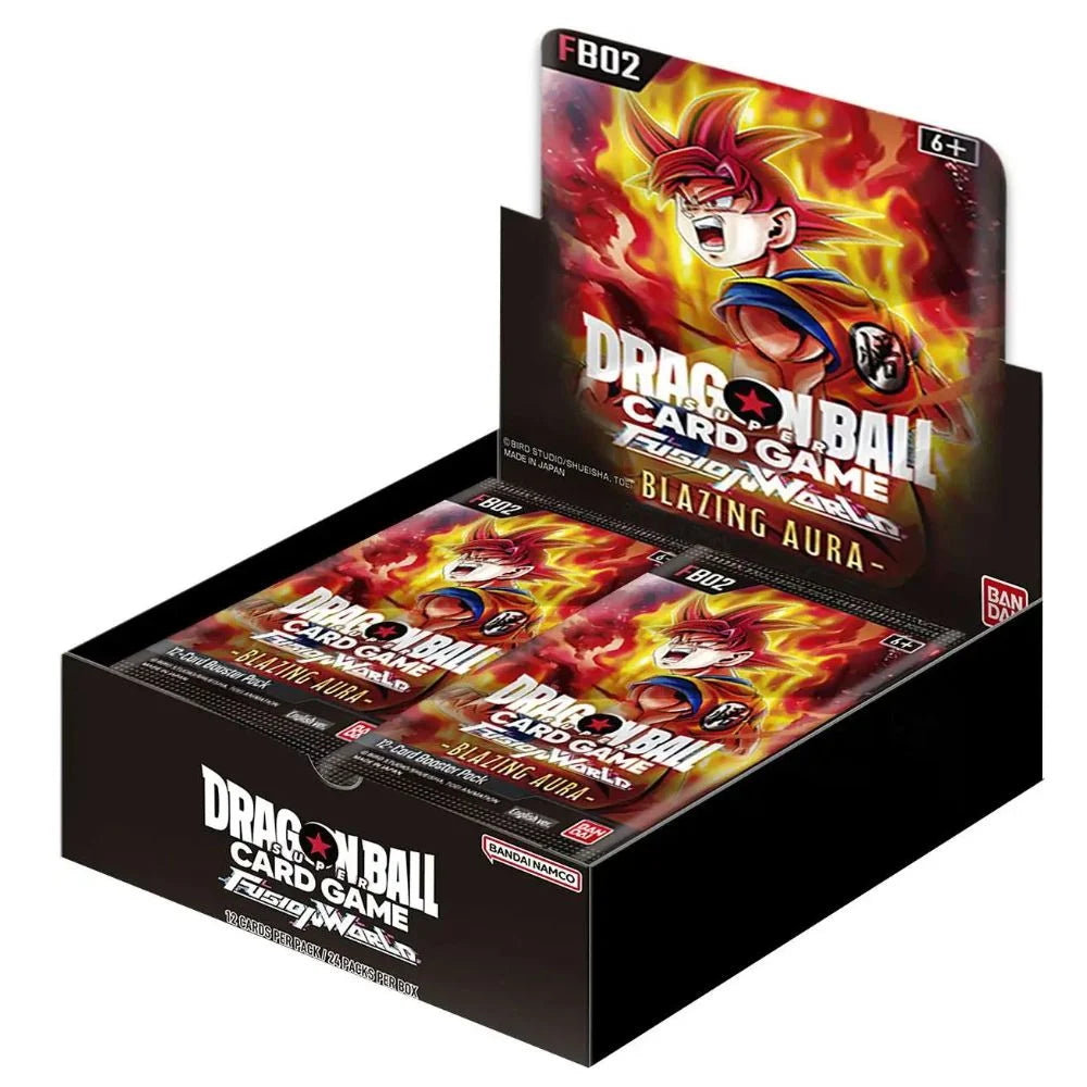 Dragon Ball Super Fusion World - Blazing Aura FB02 - Booster Box