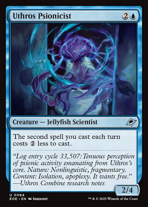 Uthros Psionicist - Edge of Eternities EOE - NM - 0084 U