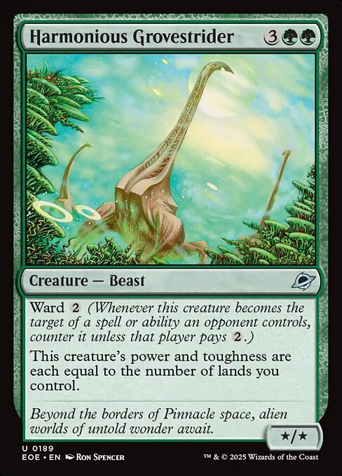 Harmonious Grovestrider - Edge of Eternities EOE - NM - 0189 U