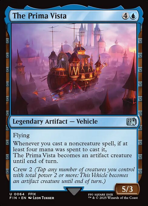 The Prima Vista - Final Fantasy FIN - NM - 0064 U (Foil)