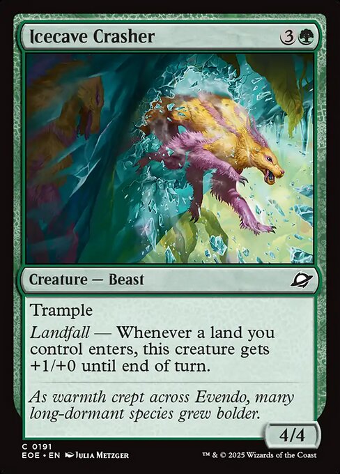 Icecave Crasher - Edge of Eternities EOE - NM - 0191 C