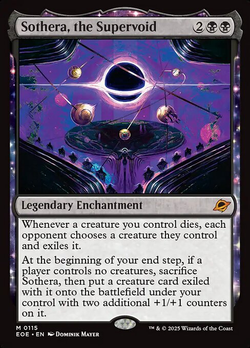 Sothera, the Supervoid - Edge of Eternities EOE - NM - 0115 M (Foil)