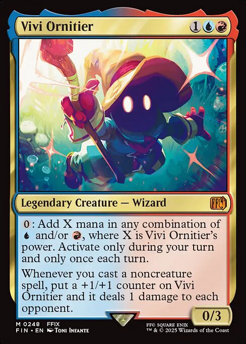 Vivi Ornitier - Final Fantasy FIN - NM - 0248 M (Foil)