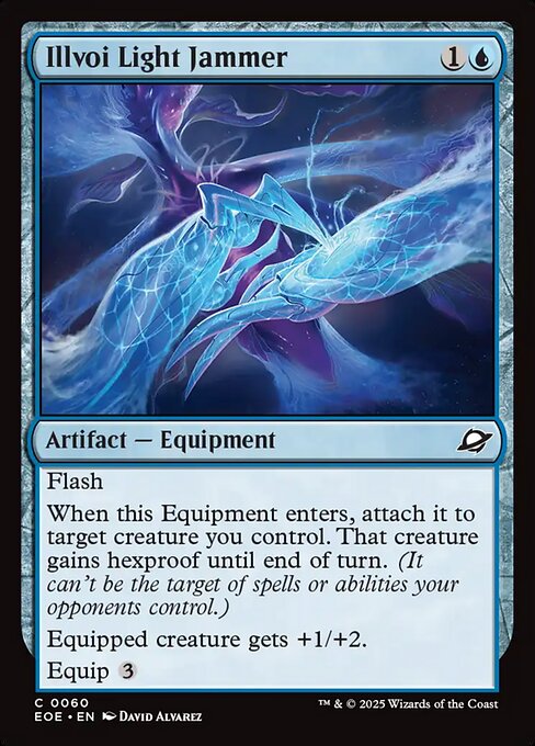 Illvoi Light Jammer - Edge of Eternities EOE - NM - 0060 C (Foil)